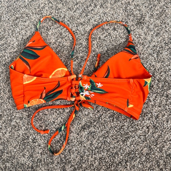 Zaful Orange Blossom Print Bikini Set - Picture 7 of 12